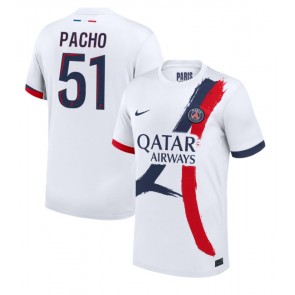 Paris Saint-Germain Willian Pacho #51 Gostujuci Dres 2024-25 Kratak Rukavima